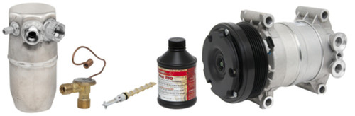 Four Seasons Complete Air Conditioning Kit w/ New Compressor for 1997-2000 Cadillac/Chevrolet/GMC 6.5L 5.7L (Escalade, Tahoe, Yukon) 2573NK
