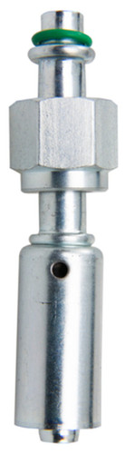 Four Seasons Straight Female O-Ring Long Pilot, Steel, Reduced Diameter Beadlock A/C Fitting 18046
