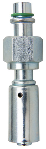 Four Seasons Straight Female O-Ring Long Pilot, Steel, Reduced Diameter Beadlock A/C Fitting 18058