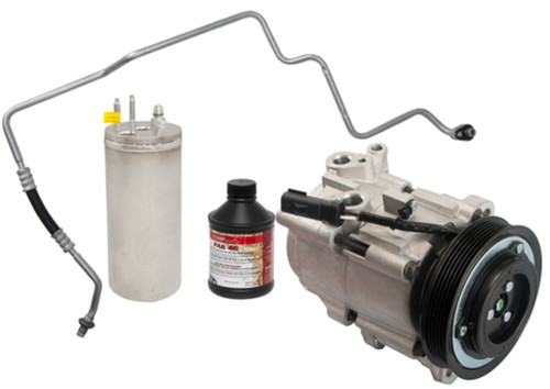 Four Seasons Complete Air Conditioning Kit w/ New Compressor for 2006-2007 Jeep 3.7L (Liberty) 3833NK