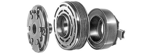 Four Seasons New FS6 Clutch Assembly w/ Coil for 1980-1993 Ford/Lincoln/Mercury 3.0L 4.9L (Aerostar, Bronco, Cougar, Country Squire) 47854