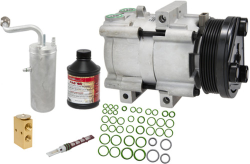 Four Seasons Complete Air Conditioning Kit w/ New Compressor for 2002-2005 Ford 5.4L 6.8L (Excursion) 5285NK