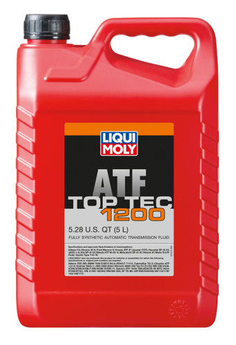 LIQUI MOLY 5L Top Tec ATF 1200 - Case of 4