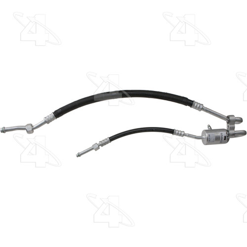 Four Seasons Discharge & Suction Line Hose Assembly for 1978-1987 Buick/Chevrolet/GMC 3.8L 4.1L (Regal, El Camino, Malibu, Monte Carlo)