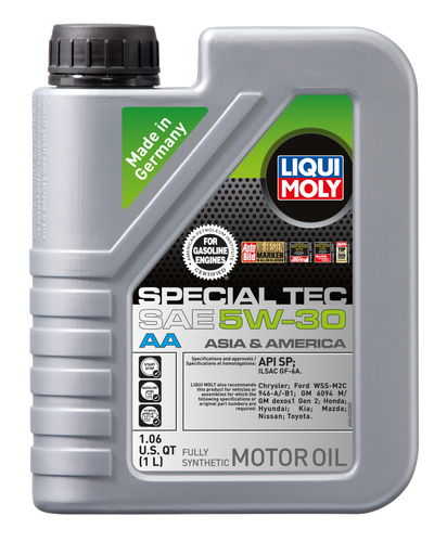 LIQUI MOLY 1L Special Tec AA Motor Oil 5W30 - Case of 6