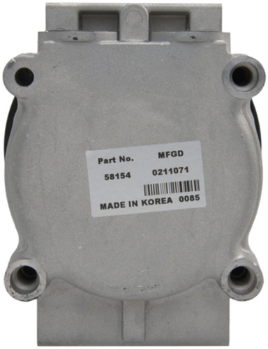 Four Seasons New FS10 Compressor for 1990-1998 Hyundai 3.0L (Accent, Elantra, Sonata) 58154