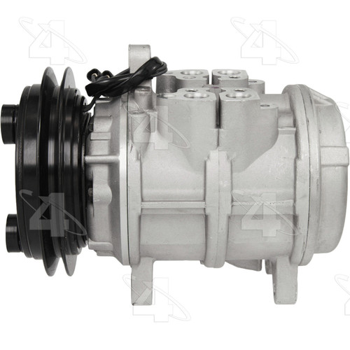 Four Seasons New FS6 Compressor for 1982-1992 Ford/Mercury 4.9L 6.9L (Bronco, E-100 Econoline, E-100 Econoline Club Wagon, E-150 Econoline)