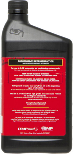 Four Seasons 1 quart Bottle Mineral R12 w/o Dye w/o Paraffin for 1962-1994 Acura/American Motors/Audi 2.5L 2.2L 59000