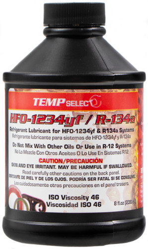 Four Seasons 8 oz. Bottle Premium PAG 46 Oil for R1234yf for 2014-2020 Acura/Alfa Romeo/Audi 2.0L 3.0L (ILX, Giulia, Stelvio, A3) 59234
