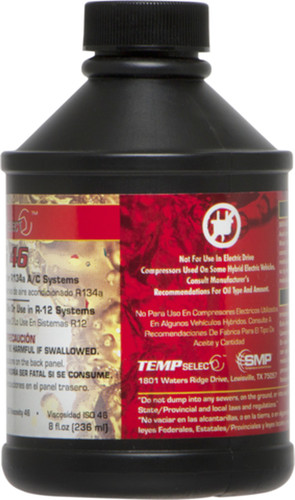 Four Seasons 8 oz. Bottle Premium PAG 46 Oil for R134a for 1992-2020 Acura/Audi/BMW 2.4L 2.0L (CL, ILX, Integra, Legend) 59007