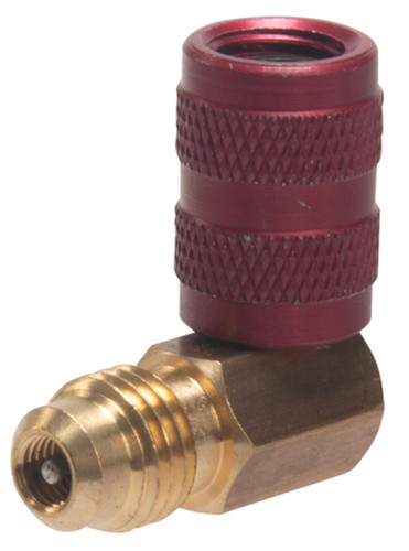Four Seasons R12 90 Degree 1/4MFx3/16FF - Swivel A/C Service Adapter 59617