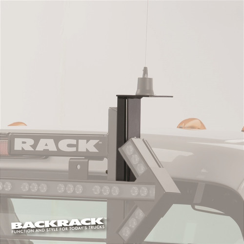 BackRack Antenna Bracket with 3.50in Square and 7/8in Hole