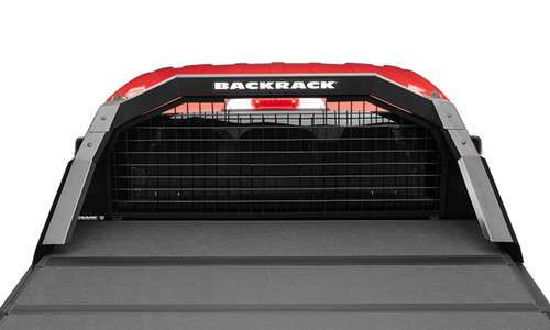 BackRack Cab Safety Screen for 15-23 Ford F-150 - Black