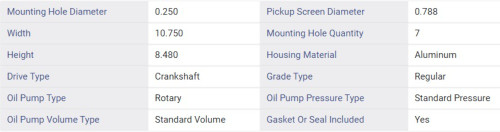 Enginetech EPK164 | Engine Oil Pump for select 03-08 Honda/Acura 3.0L 3.2L 3.5L