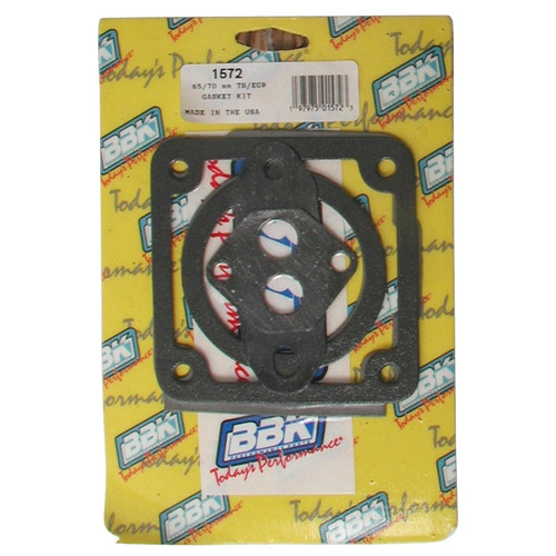 BBK Throttle Body Gasket Kit for 1986-1993 Mustang 5.0 65/70mm Throttle Body