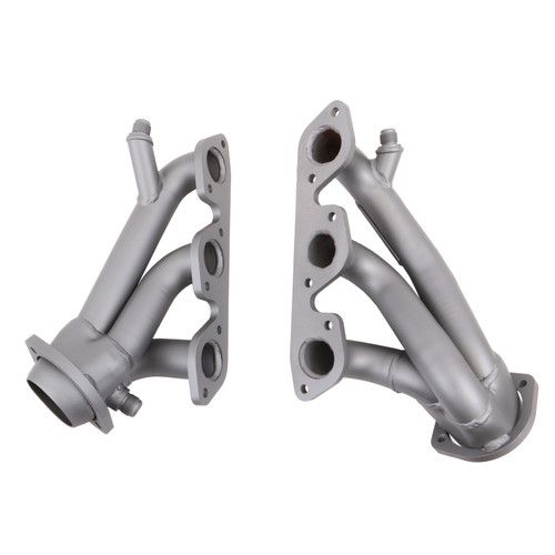 BBK Shorty Tuned Length Exhaust Headers - 1-5/8 Chrome for 1999-2004 Mustang V6