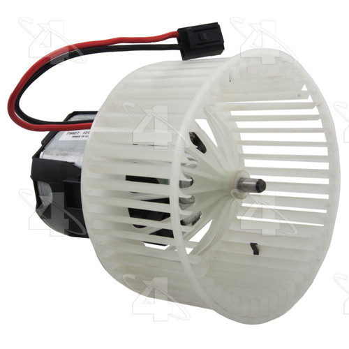 Four Seasons Single Shaft Vented CW Blower Motor w/ Wheel for 2009-2019 BMW 3.0L (528i, 528i xDrive, 535d, 535d xDrive) 75027