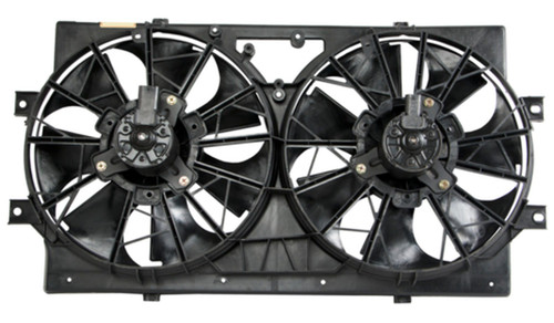 Four Seasons Radiator / Condenser Fan Motor Assembly for 1995-2000 Chrysler/Dodge/Plymouth 2.4L 2.0L (Cirrus, Stratus, Breeze) 75222