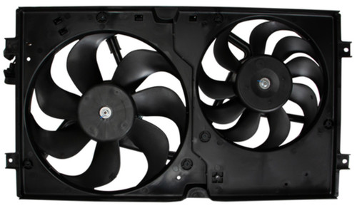 Four Seasons Radiator / Condenser Fan Motor Assembly for 1998-2005 Volkswagen 1.9L 2.0L (Beetle) 75371