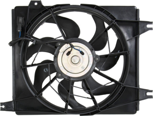 Four Seasons Condenser Fan Motor Assembly for 1996-2001 Hyundai (Elantra, Tiburon) 75298