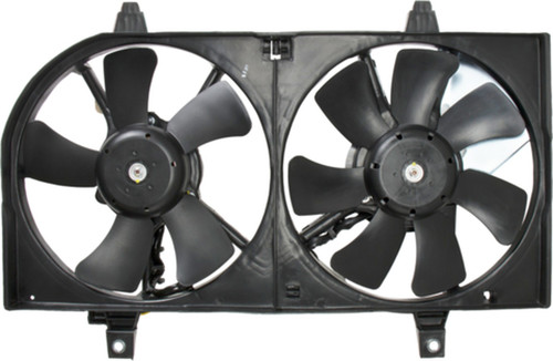 Four Seasons Radiator / Condenser Fan Motor Assembly for 2000-2001 Nissan 1.8L 2.0L (Sentra, Tsuru) 75299