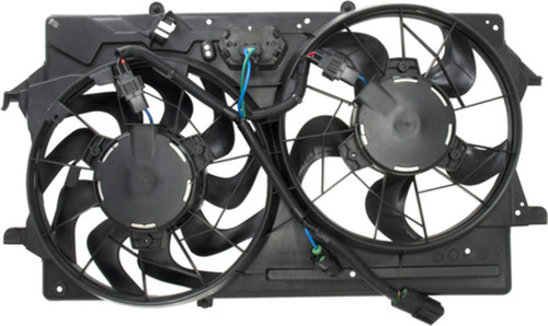 Four Seasons Radiator / Condenser Fan Motor Assembly for 2000-2002 Ford (Focus) 75281