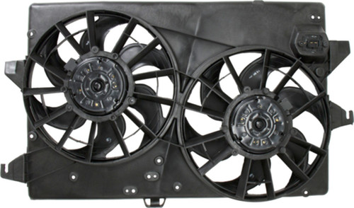 Four Seasons Radiator / Condenser Fan Motor Assembly for 1995-2000 Ford/Mercury 2.5L (Contour, Mystique) 75282