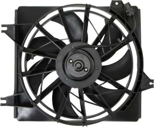 Four Seasons Radiator Fan Motor Assembly for 1996-2001 Hyundai (Elantra, Tiburon) 75286