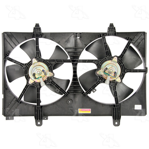 Four Seasons Radiator / Condenser Fan Motor Assembly for 2003-2007 Nissan (Murano) 75359