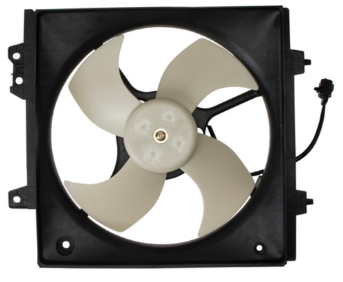 Four Seasons Condenser Fan Motor Assembly for 2000-2006 Subaru 2.5L (Baja, Impreza, Legacy, Outback) 75384