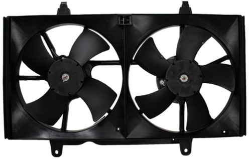 Four Seasons Radiator / Condenser Fan Motor Assembly for 2002-2005 Nissan 2.5L (Altima, Maxima) 75362