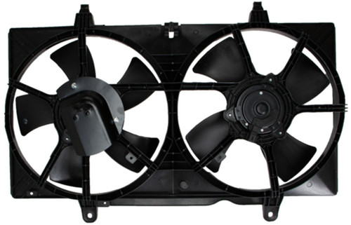 Four Seasons Radiator / Condenser Fan Motor Assembly for 2002-2005 Nissan 2.5L (Altima, Maxima) 75362