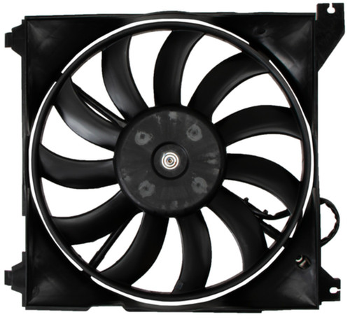 Four Seasons Radiator Fan Motor Assembly for 1999-2005 Hyundai/Kia (Sonata, XG300, XG350, Optima) 75348