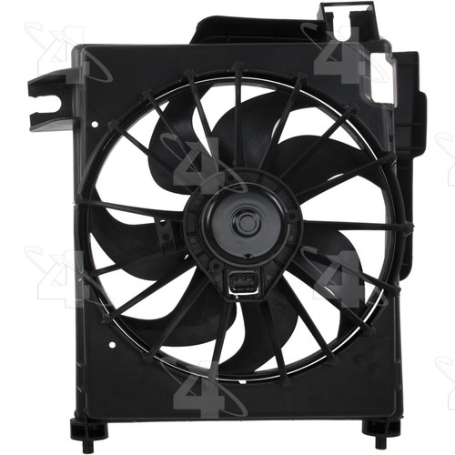 Four Seasons Condenser Fan Motor Assembly for 2002-2008 Dodge 5.9L 4.7L (Ram 1500, Ram 2500, Ram 3500, Ram 4000) 75565