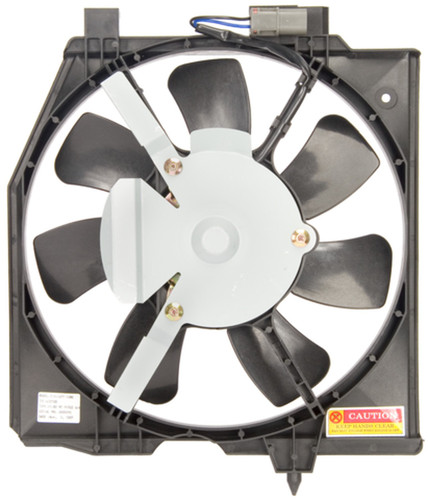 Four Seasons Condenser Fan Motor Assembly for 2001-2002 Mazda 2.0L (Protege, Protege5) 75520