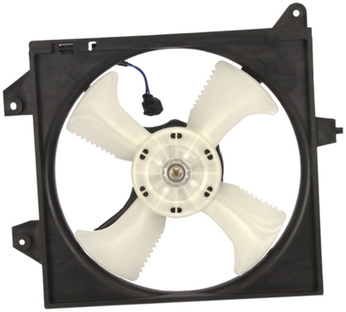 Four Seasons Condenser Fan Motor Assembly for 2002-2006 Mitsubishi 2.0L (Lancer) 75522