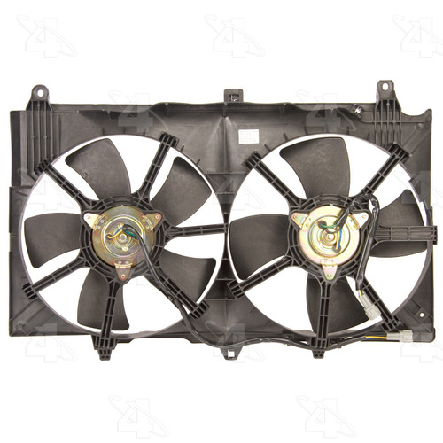 Four Seasons Radiator / Condenser Fan Motor Assembly for 2003-2006 INFINITI/Nissan (G35, 350Z) 75628