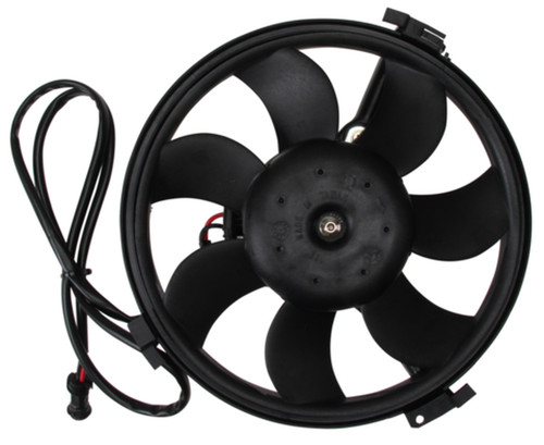 Four Seasons Condenser Fan Motor Assembly for 1996-2001 Audi/Volkswagen (A4, A4 Quattro, A6, A6 Quattro) 75555