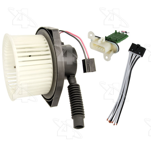 Four Seasons Complete Blower Motor/Resistor/Connector Kit for 2004-2012 Chevrolet/GMC/Isuzu (Colorado, Canyon, i-280, i-290) 75744BRK1