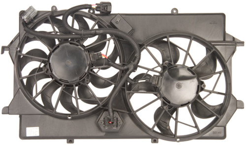 Four Seasons Radiator / Condenser Fan Motor Assembly for 2003-2007 Ford 2.3L (Focus) 75652