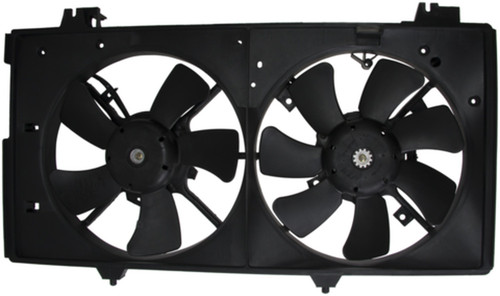 Four Seasons Radiator / Condenser Fan Motor Assembly for 2003-2008 Mazda 2.3L (6) 75615