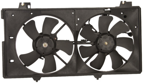 Four Seasons Radiator / Condenser Fan Motor Assembly for 2003-2008 Mazda 3.0L (6) 75616