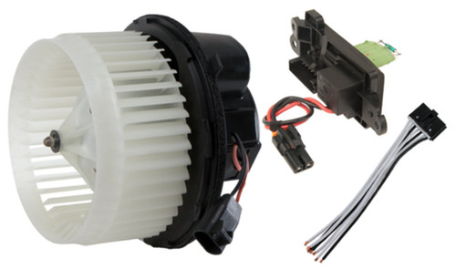 Four Seasons Complete Blower Motor/Resistor/Connector Kit for 2003-2007 Cadillac/Chevrolet/GMC 75748BRK3