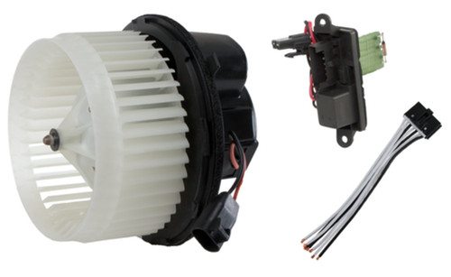 Four Seasons Complete Blower Motor/Resistor/Connector Kit for 2003-2006 Cadillac/Chevrolet/GMC 75748BRK4