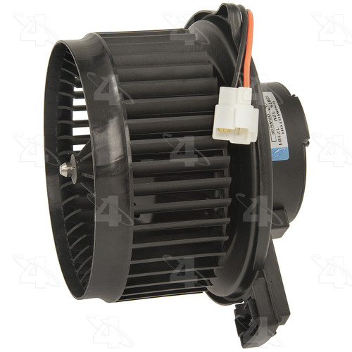 Four Seasons Flanged Vented CCW Blower Motor w/ Wheel for 2006-2023 Dodge/Hyundai/Kia 2.0L 3.8L (Attitude, Accent, Genesis Coupe, Tucson)