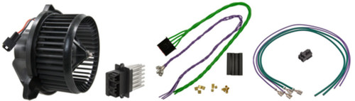 Four Seasons Complete Blower Motor/Resistor/Connector Kit for 2002-2004 Jeep (Grand Cherokee) 75743BRK3