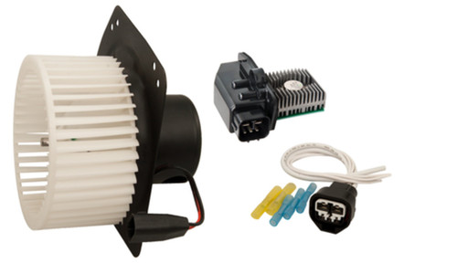 Four Seasons Complete Blower Motor/Resistor/Connector Kit for 2005-2011 Ford/Mercury (Crown Victoria, Grand Marquis) 75852BRK1