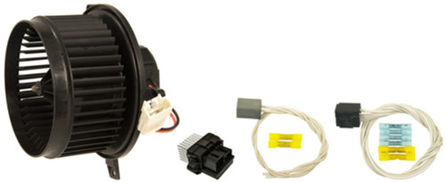 Four Seasons Complete Blower Motor/Resistor/Connector Kit for 2008-2020 Chrysler/Dodge/Ram (300, Town & Country, Challenger, Charger)