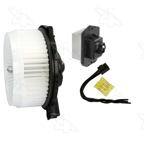 Four Seasons Flanged Vented CCW Blower Motor w/ Wheel for 2003-2014 Acura/Honda 3.0L 2.4L (RL, TSX, Accord, Odyssey) 75735