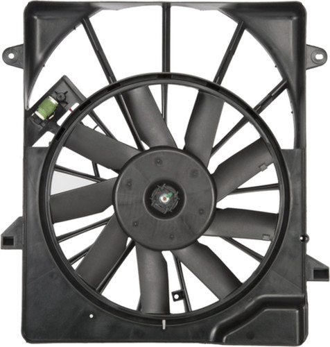 Four Seasons Radiator Fan Motor Assembly for 2007-2011 Dodge (Nitro) 76036